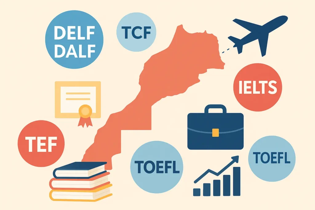 Quel test de langue choisir au Maroc